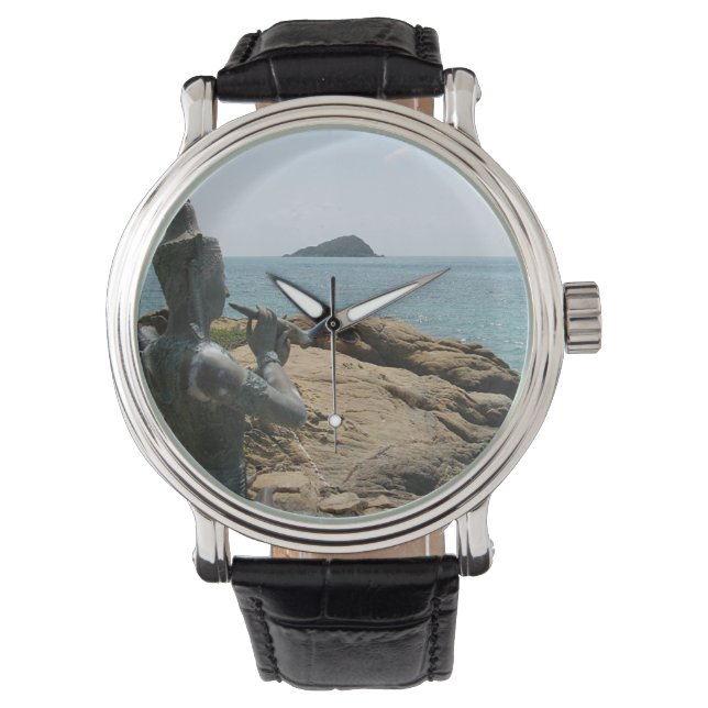 Förklaring till Sudsakorn ... Sattahöft, Thailand Armbandsur (Framsida)