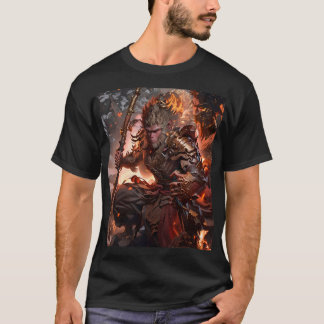Förklaring till svart myt wukong t shirt