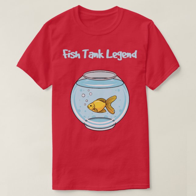 Förklaring till vattenbrukarens Tank för fiskfisk T Shirt (Design framsida)