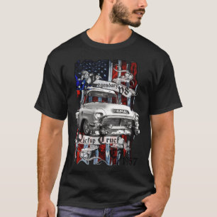 Förklaring V8 Pickupa Lastbil CJ 1957 T Shirt