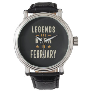 Förklaringar är födda i februari - februari armbandsur