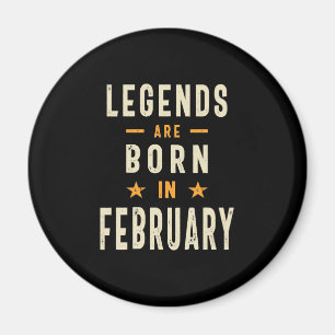 Förklaringar är födda i februari - februari magnet