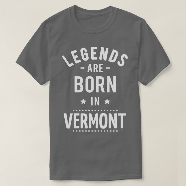 Förklaringar är födda i Vermont 1 T Shirt (Design framsida)