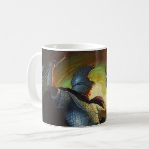 Förklaringar av Charlemagne av Newell Convers Wyet Kaffemugg