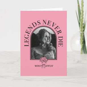 Förklaringar dör aldrig - den vita lotus kort