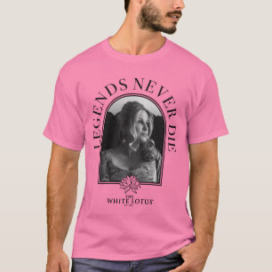 Förklaringar dör aldrig - den vita lotus t shirt