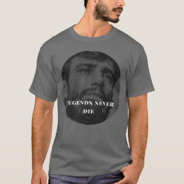 "Förklaringar dör aldrig" Leandro Lo Memorial Line T Shirt