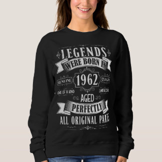 Förklaringar födda 1962 60:e födelsedagen 60 år ga t shirt