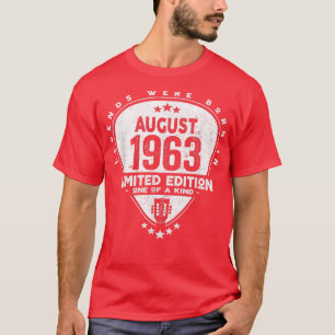 Förklaringar föddes i augusti 1963 Guitar 2079 T Shirt