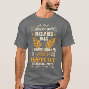 Förklaringar föddes i december 1946 - Sten Biker 7 T Shirt
