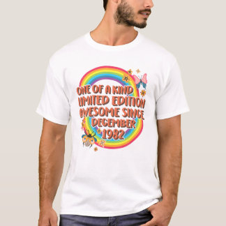 Förklaringar föddes i december 1982. t shirt