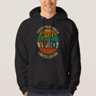 Förklaringar föddes i juni 1980 42:e födelsedagen hoodie