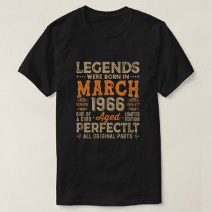 Förklaringar föddes i mars 1966, födelsedagskjo t shirt