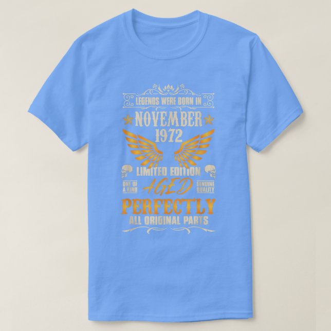 Förklaringar föddes i november 1972 - Bikerna Sten T Shirt (Design framsida)