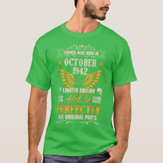 Förklaringar föddes i oktober 1942 - Bikerna Sten  T Shirt