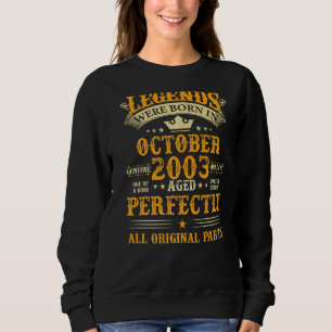 Förklaringar föddes i oktober 2003 19 år gamla 19 t shirt