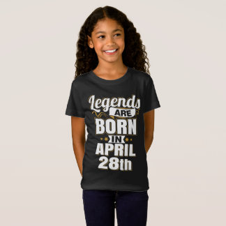 Förklaringar föds i april 28 t shirt