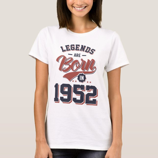 Förklaringar föds upp 1952 t shirt (Framsida)