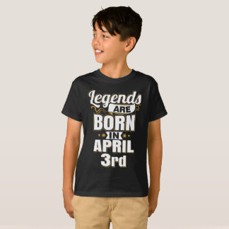 Förklaringar föds upp den 3 april t shirt