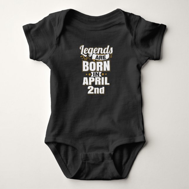 Förklaringar föds upp den andra april t shirt (Framsida)