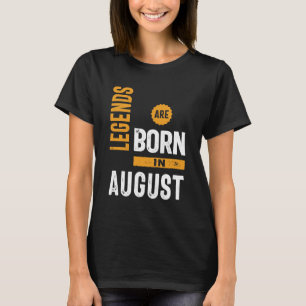 Förklaringar föds upp i augusti t shirt