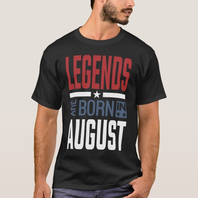 Förklaringar föds upp i augusti t shirt (Framsida)