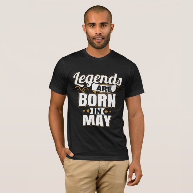 Förklaringar föds upp i maj tee shirt (Hel framsida)