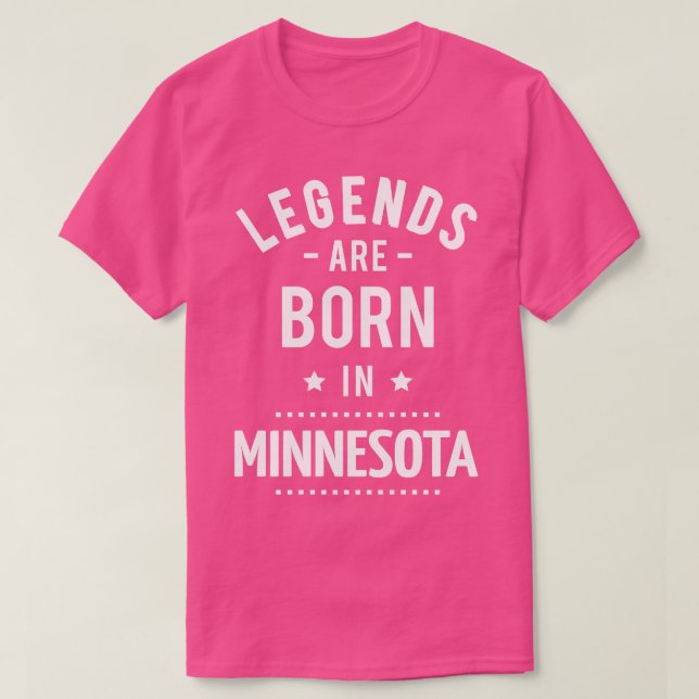 Förklaringar föds upp i Minnesota 1 T Shirt (Design framsida)
