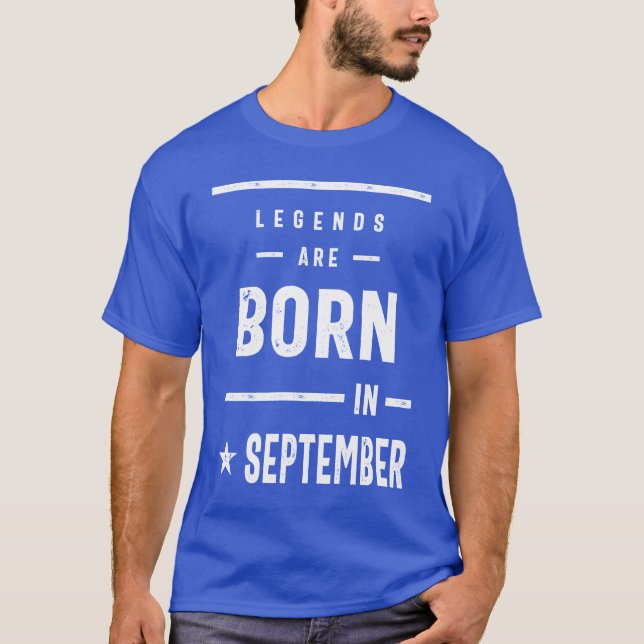 Förklaringar föds upp i september t shirt (Framsida)