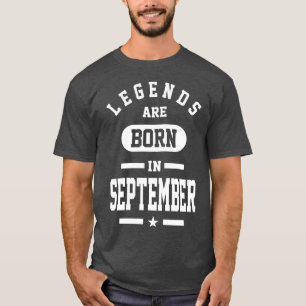 Förklaringar föds upp i september t shirt