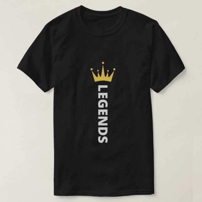 förklaringar | Förklaringar namn med krona T Shirt (Design framsida)
