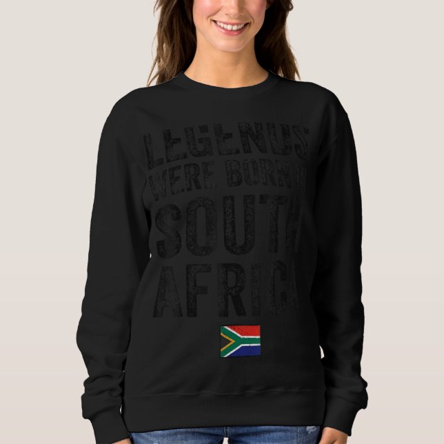 Förklaringar har fötts i den sydafrikanska Flagga  T Shirt (Framsida)