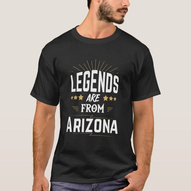 Förklaringar kommer från Arizona T Shirt (Framsida)