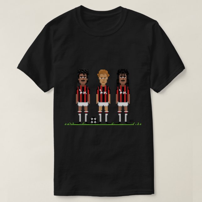 Förklaringar Pixel Art Football T Shirt (Design framsida)