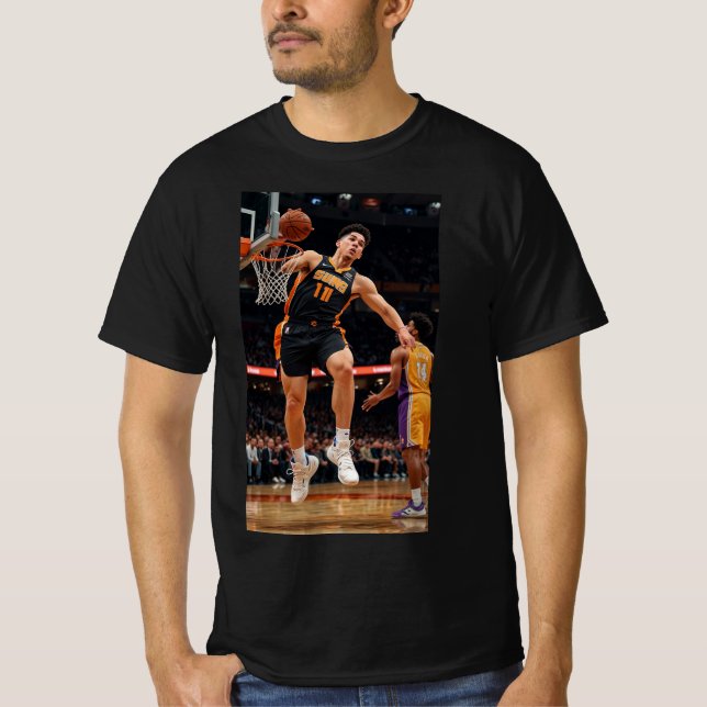 Förklaringar som aldrig saknar: Basketball Court S T Shirt (Framsida)