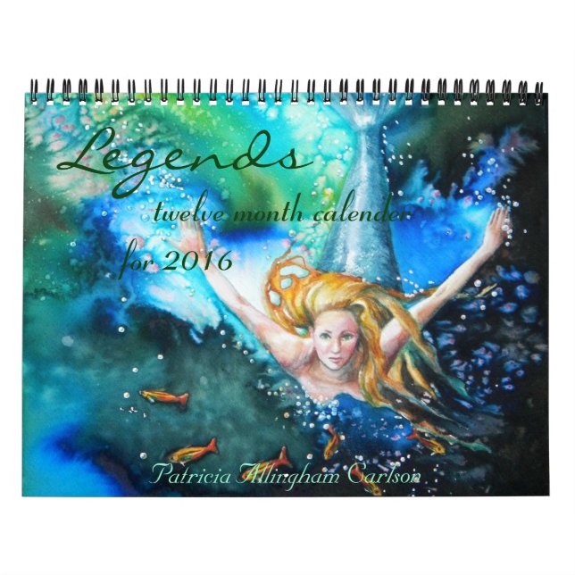 Förklaringar - tolvmånaderskalender kalender (Omslag)