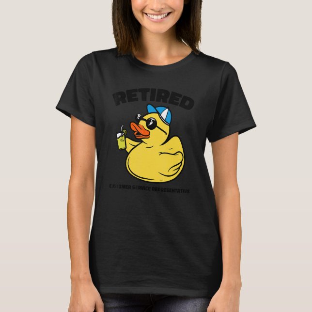 Förklaringen har återkallat kundtjänstrepresenta t shirt (Framsida)