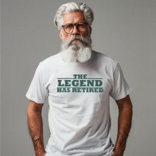 Förklaringen har dragit sig tillbaka lustig pensio t shirt
