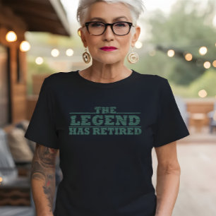 Förklaringen har dragit sig tillbaka lustig pensio t shirt