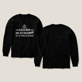 Förklaringen har dragit tillbaka 2025-inte mitt pr t shirt