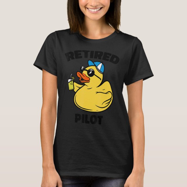 Förklaringen har dragit tillbaka piloten t shirt (Framsida)