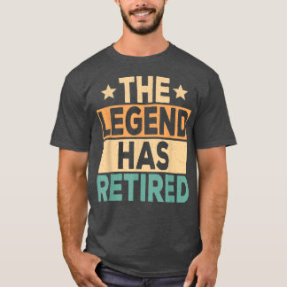 Förklaringen har dragit tillbaka Retro Pension Fun T Shirt