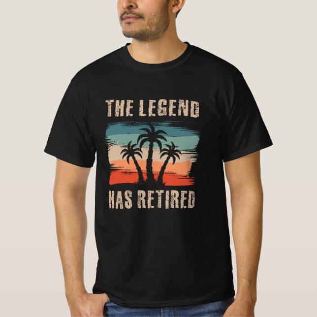 Förklaringen har gått tillbaka, Pension, Retiree T Shirt (Framsida)