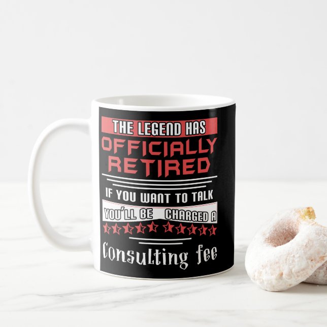 Förklaringen har officiellt återkallat konsulterin kaffemugg (Med munk)