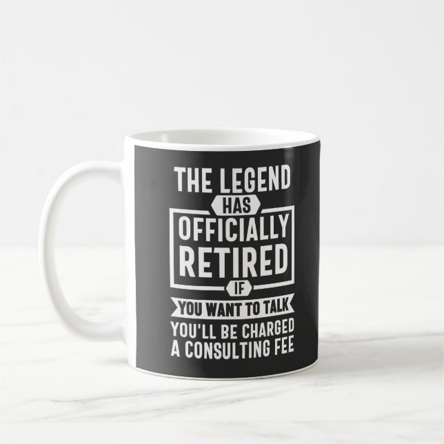 Förklaringen har officiellt återvunnits kaffemugg (Vänster)