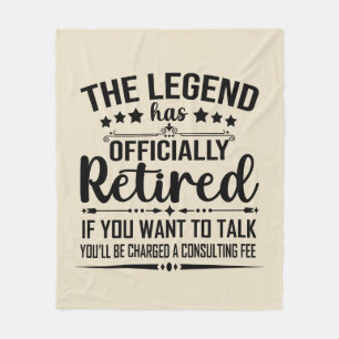 Förklaringen har officiellt gått i pension i pensi fleecefilt