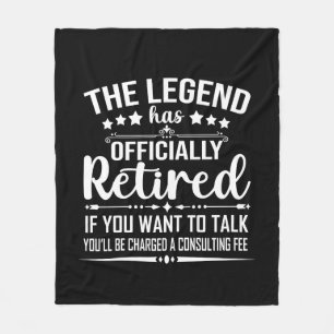 Förklaringen har officiellt gått i pension i pensi fleecefilt