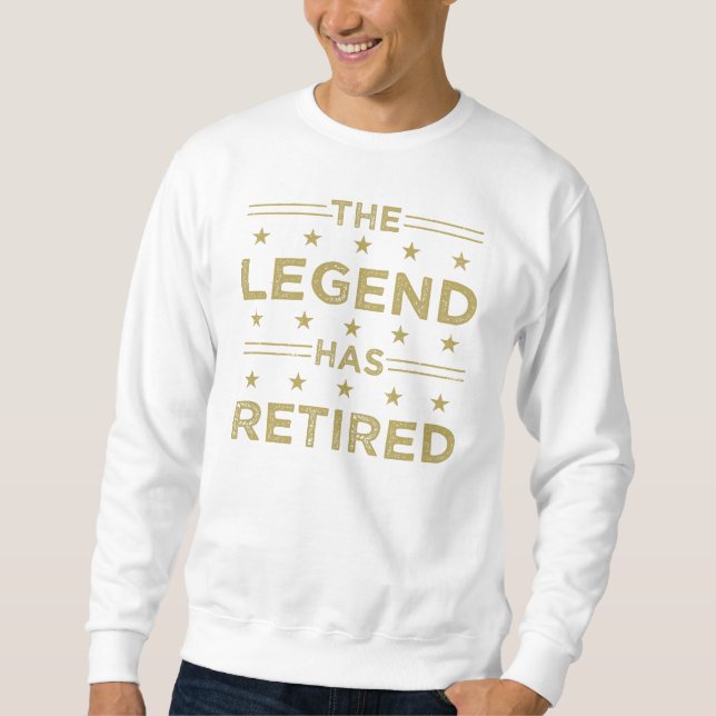 Förklaringen har upphört sweatshirt (Framsida)