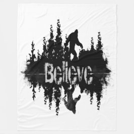 Förklaringen Sasquatch, Big Foot Sjö Reflection Fleecefilt