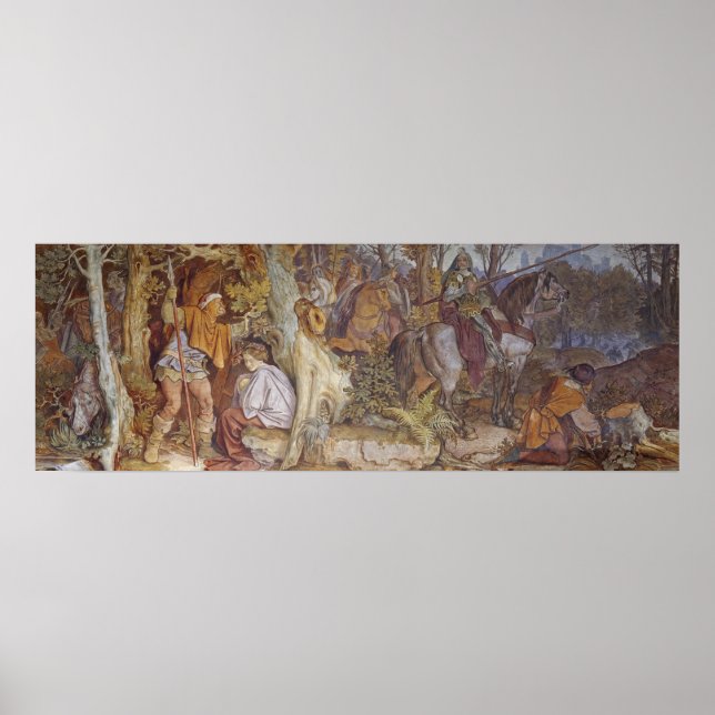 Förklaringen till Frederick the Peaceable's Tauune Poster (Framsidan)